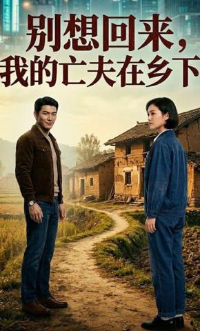 短剧《别想回来，我的亡夫在乡下》海报