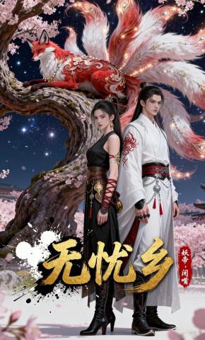 短剧《无忧乡：妖帝，闭嘴》海报