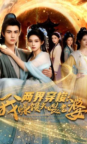 短剧《两界穿梭：我赚馒头喂老婆》海报