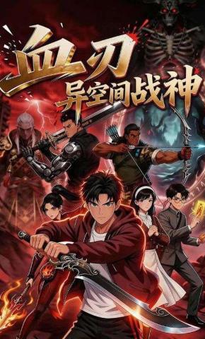 短剧《血刃异空间战神》海报