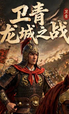 短剧《卫青龙城之战》海报