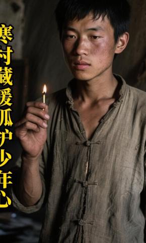 短剧《寒村藏暖狐护少年心》海报