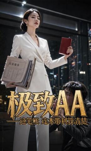 短剧《极致AA这笔账连本带利算清楚》海报