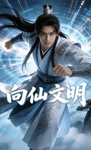 短剧《向仙文明！》海报