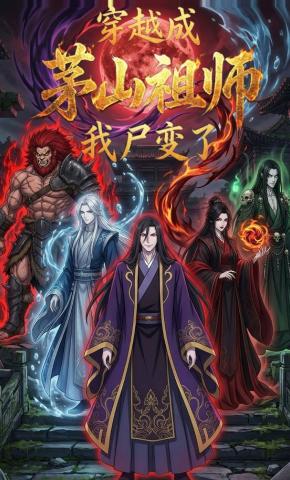 短剧《穿越成茅山祖师，我尸变了》海报