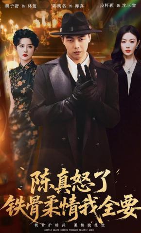 短剧《陈真怒了铁骨柔情我全要》海报