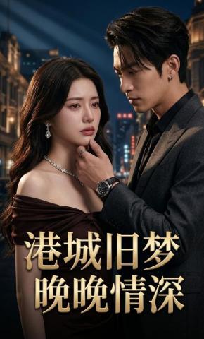 短剧《港城旧梦，晚晚情深》海报