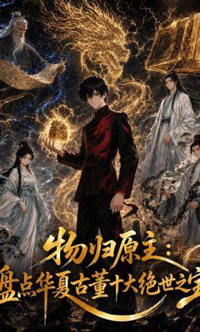 短剧《物归原主：盘点华夏古董十大绝世之宝》海报