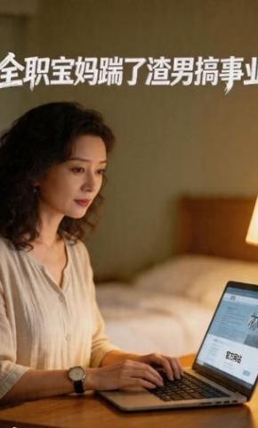 短剧《全职宝妈踹了渣男搞事业》海报