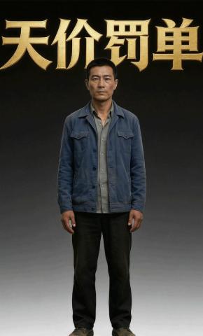 短剧《天价罚单》海报