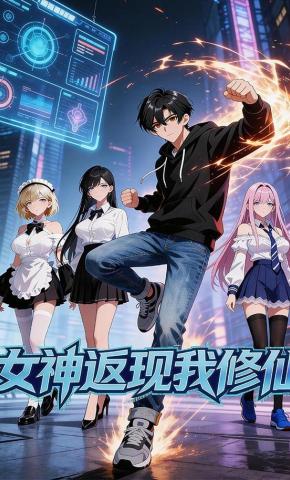 短剧《女神返现我修仙》海报