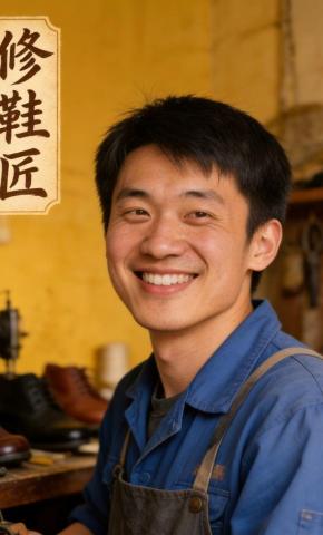 短剧《修鞋匠》海报