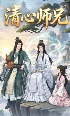 短剧《清心师兄》海报