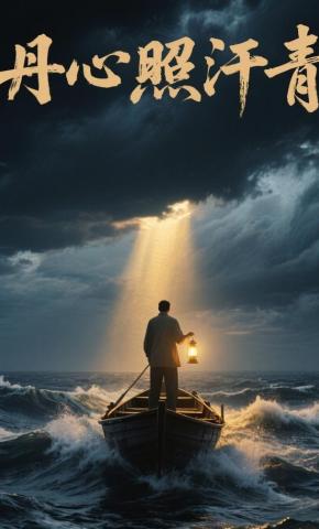 短剧《丹心照汗青》海报