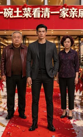 短剧《一碗土菜看清一家亲戚》海报