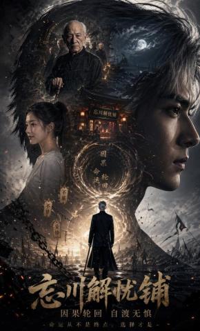 短剧《忘川解忧铺》海报