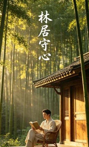 短剧《林居守心》海报
