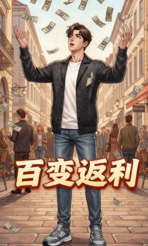 短剧《百变返利》海报