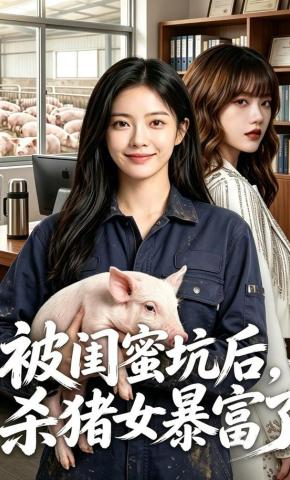 短剧《被闺蜜坑后，杀猪女暴富了》海报