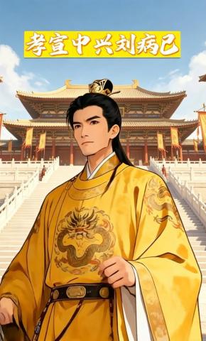 短剧《孝宣中兴刘病已》海报