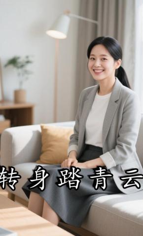 短剧《转身踏青云》海报