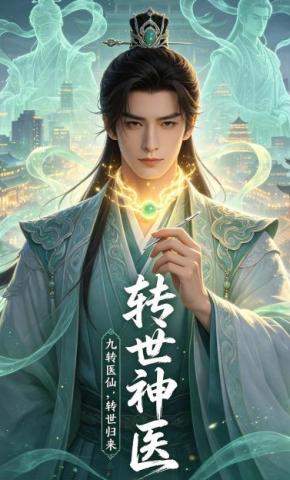 短剧《转世神医》海报