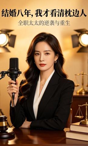 短剧《结婚八年，我才看清枕边人》海报