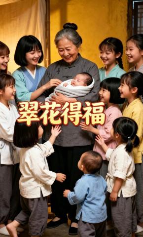 短剧《翠花得福》海报