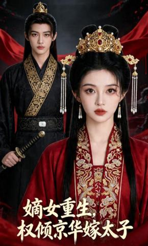 短剧《嫡女重生，权倾京华嫁太子》海报