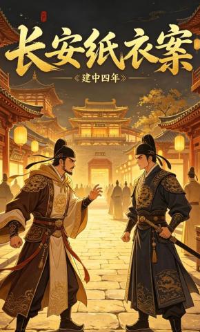 短剧《长安纸衣案》海报
