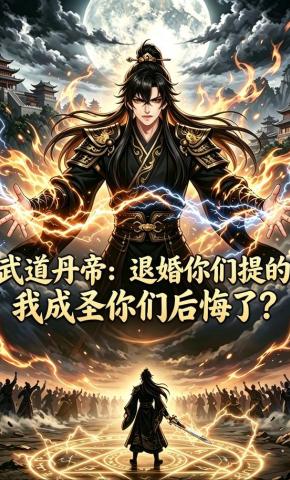 短剧《武道丹帝：退婚你们提的，我成圣你们后悔了》海报
