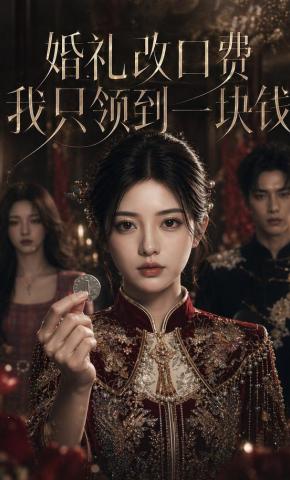 短剧《婚礼改口费，我只领到一块钱》海报