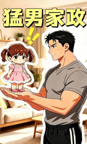 短剧《猛男家政》海报