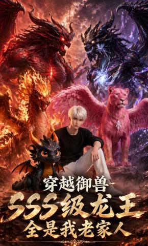 短剧《穿越御兽，SSS级龙王全是我老家人》海报
