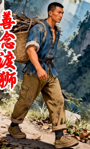 短剧《善念渡狮》海报