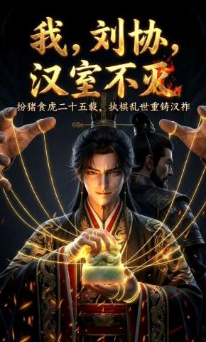短剧《我，刘协，汉室不灭》海报