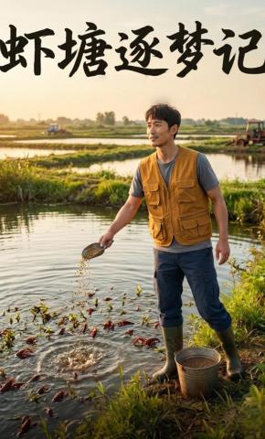 短剧《虾塘逐梦记》海报