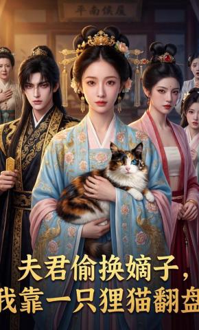 短剧《夫君偷换嫡子，我靠一只狸猫翻盘》海报