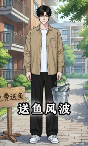 短剧《送鱼风波》海报