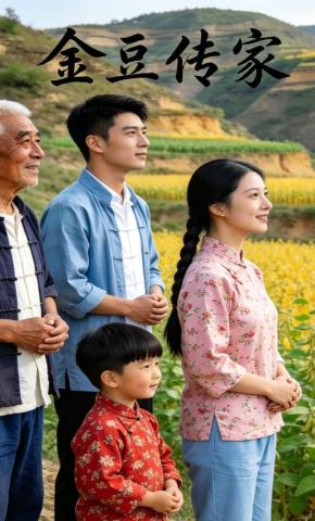 短剧《金豆传家》海报