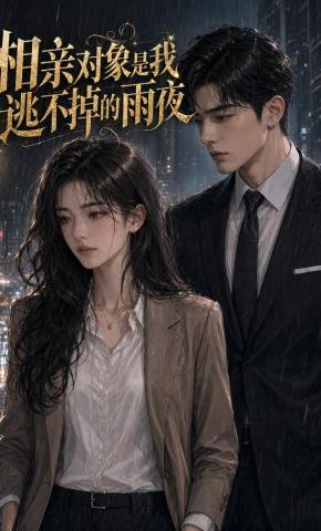 短剧《相亲对象是我逃不掉的雨夜》海报