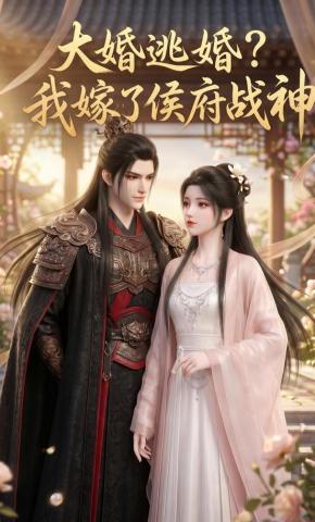 短剧《大婚逃婚？我嫁了侯府战神》海报