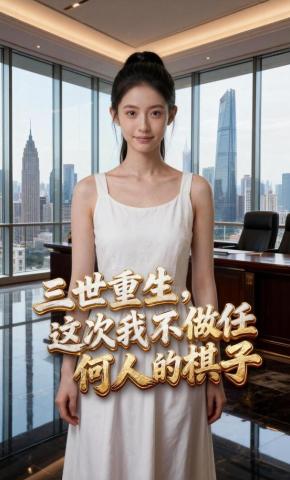 短剧《三世重生，这次我不做任何人的棋子》海报