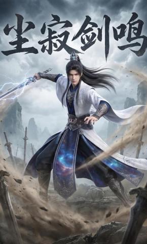 短剧《尘寂剑鸣》海报