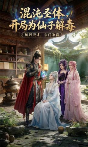 短剧《混沌圣体，开局为仙子解毒》海报