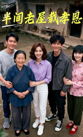 短剧《半间老屋载孝恩》海报