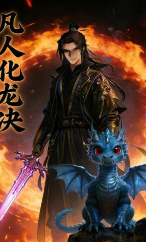 短剧《凡人化龙决》海报