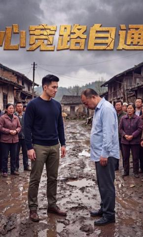 短剧《心宽路自通》海报