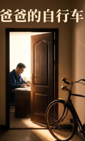 短剧《爸爸的自行车》海报