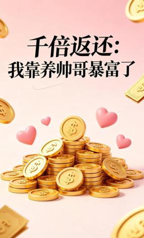 短剧《千倍返还：我靠养帅哥暴富了》海报